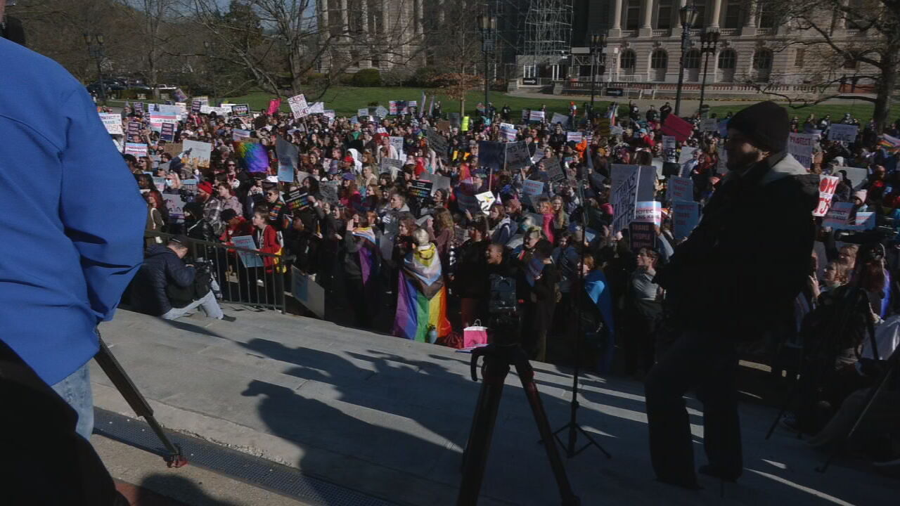 Kentucky SB 150 protest 3-29-23